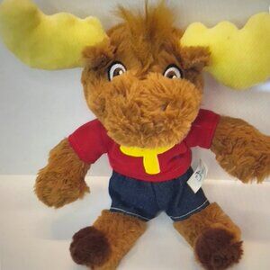 TOMMY MOOSE Plush Stuffed Vintage 1988 12-13" Toy Unisex Boys Girls NEW Tags!!!